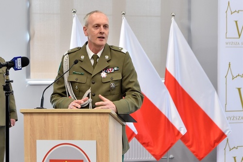 Gen. bryg. SG dr Piotr Boćko podczas przemówienia Gen. bryg. SG dr Piotr Boćko podczas przemówienia